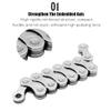 Bike Chain 1/2" x 11/128" 116 Links 10 Speed Bicycle Chain,Bike Chains MTN BTX MTB Mountain Bike Road,10-Speed Chain view 3