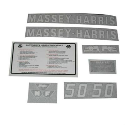 All States 50 Decal Set Vinyl fits Massey Harris 50