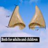 Kbraveo 4 Pairs Soft Pointed Elf Ears Pixie Ears for Halloween Cosplay Costumes view 3