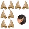 Kbraveo 4 Pairs Soft Pointed Elf Ears Pixie Ears for Halloween Cosplay Costumes view 4