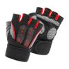 WZRWAN Shockproof Pad Cycling Gloves Half Finger Sport Gloves Men Women Summer Bicycle Gym Fitness Gloves for MTB Bike Gloves (M, RED) view 2