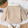 Falls Creek Girls Toddler Boys Girls Winter Thicken Coat Fleece Jacket Windproof Thick Warm Outwear (Khaki, 6-9 Months) view 2