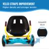 Hoverboard Seat Attachment-Fits Self Balancing Scooter-Hoverboard Go Kart Attachment (Yellow) view 4