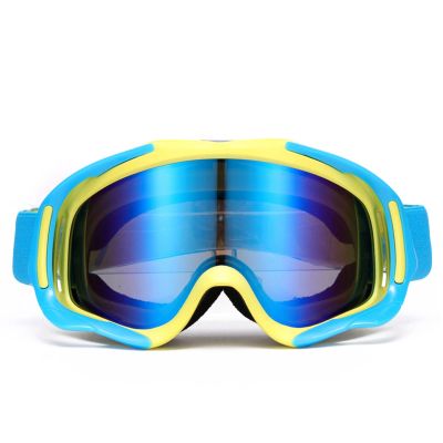 Feilx Ski Goggles, Anti-Fog Snow Goggles, Double-Layer Snowboard Goggles with Skylight Vents for Men Women (Color : Yellow, Size : 21 * 8.5CM)
