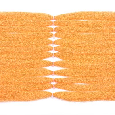 12 Packs 270 Strands per Bag Crystal Flash Line Fly Fishing Tying Material Dry Flies Multiple Colors (16- Orange-12packs)