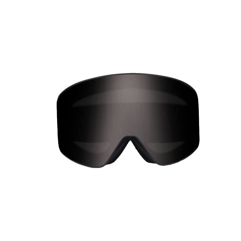 Feilx Ski Goggles, Glasses Ski/Snowboard Goggles with Two Way Ventilation System for Men Women (Color : Black, Size : 9.5 * 18cm)