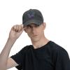 CXXYJYJ Thyroid Cancer Awareness Hat Man's Woman Christmas Caps Unisex Casquette Cowboy Baseball Caps Black view 3