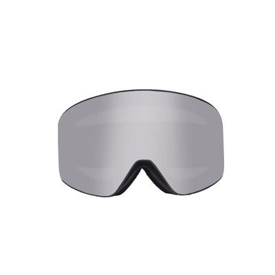 Feilx Ski Goggles, Glasses Ski/Snowboard Goggles with Two Way Ventilation System for Men Women (Color : Silver, Size : 9.5 * 18cm)