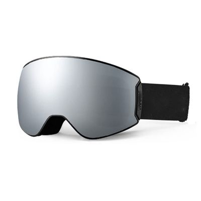 Feilx Ski Goggles for Women Men Glasses Snow Goggles-Interchangeable Lens,Anti Fog Snowboard Goggles for Men Women (Color : Silver, Size : 18 * 11cm)