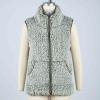 XUNRYAN Vests for Women Fleece Jackets Winter Fashion 2022 Quilted Lightweight Sherpa Vest Faux-Shearling Sleeveless Coats view 3