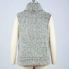 XUNRYAN Vests for Women Fleece Jackets Winter Fashion 2022 Quilted Lightweight Sherpa Vest Faux-Shearling Sleeveless Coats view 4