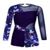 Daenrui Kids Girls Gymnastics Leotards Long Sleeve Dance Biketards Shorts Unitards Active Tumbling Outfit Fairy 8 Years view 1