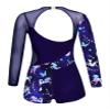 Daenrui Kids Girls Gymnastics Leotards Long Sleeve Dance Biketards Shorts Unitards Active Tumbling Outfit Fairy 8 Years view 2