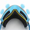 Sxdthy Ski Goggles, Snow Goggles with High Weave Double Slide Buckle Headband & Ventilation Holes for Men Women Adult (Color : Yellow, Size : 22.5 * 9.8cm) view 4