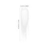 Abaodam 2pairs Fake Eyebrows Self Adhesive Kit,White Eyebrows Facial Hair Cosplay Props,Santa Claus Eyebrows,Fake Eyebrow Facial Hair Props for Masquerade Costume Party April Fools' Day view 3