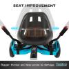 Pelliot Hoverboard Seat Attachment-Fits Self Balancing Scooter-Hoverboard Go Kart Attachment (Black) view 2