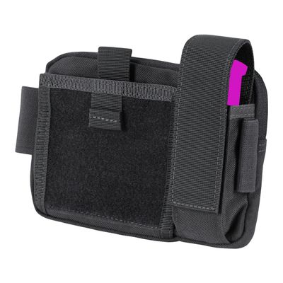 Black Annex Admin Pouch Tactical Utility Pocket Airsoft MOLLE Webbing