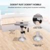 Adjustable Boat Seat Pedestal Boat Seats and Pedestals Boat Seat Pedestals and Bases with Slide and Swivel for Locking Boat Seats Captain Chair 13.5 to 18 Inches Height view 3