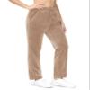 MAGCOMSEN Women's Sweatpants Velvet Elastic Waist Straight Leg Pants for Running Velour Cozy Pant Light Brown XL view 2