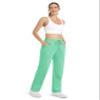 MAGCOMSEN Velour Pants for Women Straight Leg Cozy Sweatpants Velvet Drawstring Waist Lounge Pajama Mint Green S view 4