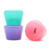 KAUYITWA Roller Skate Toe Stoppers Brake Block Shoes Holder with Screw Arbor and 1pcs Screw Driver for Double Row Skating 82A (Jelly Purple) view 2