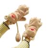 Winter Gloves Funny Creative Cute Little Frog Gloves Winter Female Plush Even Finger Hanging Neck Warm Anti-Cold Mittens (Color : Pink, Size : One Size) view 1