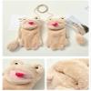Winter Gloves Funny Creative Cute Little Frog Gloves Winter Female Plush Even Finger Hanging Neck Warm Anti-Cold Mittens (Color : Pink, Size : One Size) view 2