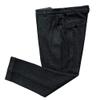 Ceehuteey Men's Regular Fit Tweed Wool Dress Pants Flat Front Herringbone Trousers(Black, 34W x 34L) view 1