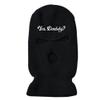 3 Hole Ski Mask Yes Daddy Full Face Balaclava Winter Warmer Outdoor Sports Thermal for Men Women Black view 1