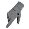 Waterproof for Mens Winter Winter Gloves Gloves Touchscreen Warm Cycling Gloves Winter Sports Ear Women (Grey, One Size) view 2