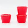 KAUYITWA Roller Skate Toe Stoppers Brake Block Shoes Holder with Screw Arbor and 1pcs Screw Driver for Double Row Skating 82A (Red) view 2