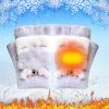 Cartoon Animal Print Knitted Warm Convertible Flip Mittens Top Fingerless Children Winter Gloves Sunhat (Grey, One Size) view 2