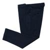 Ceehuteey Men's Regular Fit Tweed Wool Dress Pants Flat Front Herringbone Trousers(Navy, 36W x 30L) view 1
