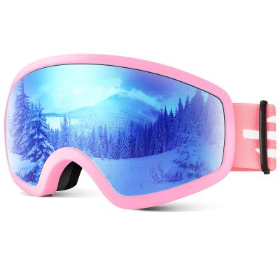 LOEO Kids Ski Goggle, Snow Ski Goggles for Kids Youth Teens Boys and Girls from 5-14