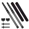 Telescoping Tarp Poles Heavy Duty Adjustable, Carbon Fiber Tent Poles, Portable & Lightweight for Tent Fly, Awning, Outdoor Camping, Hiking 8.9FT view 1