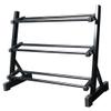 Racks Simple Dumbbell Rack for Home Use Large Capacity Three Tier Dumbbell Rack Hexagonal Dumbbell Storage Rack Dumbbell Display Rack Fitness Equipment Dumbbell Racks view 1