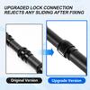 Telescoping Tarp Poles Heavy Duty Adjustable, Carbon Fiber Tent Poles, Portable & Lightweight for Tent Fly, Awning, Outdoor Camping, Hiking 6.9FT view 4
