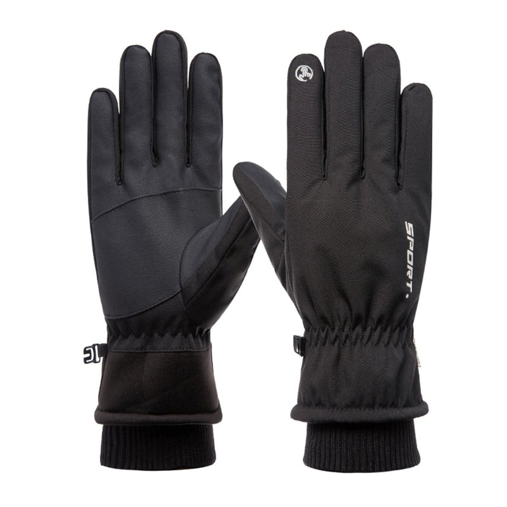 Cycling Gloves Climbing Touchscreen for Gloves Winter Thermal Gloves Skiing Ski Clothing Ski Hood (L, L)