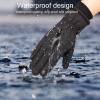 Cycling Gloves Climbing Touchscreen for Gloves Winter Thermal Gloves Skiing Ski Clothing Ski Hood (L, L) view 2
