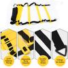 RUBY.Q 12 Rungs Agility Ladder Set, Speed Training Ladder with Steel Stakes and Carry Bag for Soccer, Speed Fitness Feet Training view 2