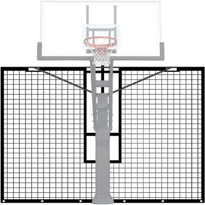 KATOP Heavy Duty Basketball Yard Guard Defensive Net System 12FT x 10FT, UV-Resistant Basketball Barrier Net,Fits Any 5"x 5", 6"x 6" Hoop Poles