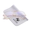 HJSTES Clear Lens Aviator Glasses Blue Light for Women Men Classic Pilot Frame Non-prescription Eyeglasses(Rose Gold) view 1