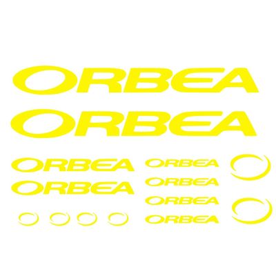 WYJPFN kit pegatinas Stickers vinilo Bicicleta blke for orbea (Yellow)