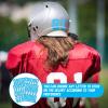 Epakh 102 Pcs Sports Helmet Numbers Sticker 1.25 Inch Vinyl Helmet Numbers Decals Self Adhesive Hockey Stickers for Baseball, Hockey, Football, Lacrosse, Batting(Light Blue) view 2
