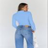 Trendy Queen Women's Turtleneck Long Sleeve Shirts Spring Fashion BasicThermal Underwear Tops Winter Clothes 2026 Baby Blue M view 4