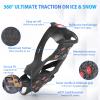 Sfee Crampons, V3 Tungsten Ice Cleats for Shoes & Boots - Traction Cleats for Hiking, Walking, Running on Snow & Ice view 3