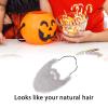 Fake Beard , Halloween Party Fake Beard Costume , Facial False Beard , Costume Facial False Beard Male Fake Whiskers for Christmas Halloween Party Supplies , Grey view 3