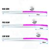 FORZA C95 Field Hockey Sticks - 95% Carbon Fibre | Mid/Pro/Low Bow (37.5" | Low Bow, Pink) view 2