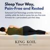 King Koil Luxury Queen Size Air Mattress with Built-in High-Speed Pump Best for Home, Camping, Guests, 13" Queen Size Luxury Double Airbed Adjustable Blow Up Mattress, Waterproof, 1-Year Warranty view 4