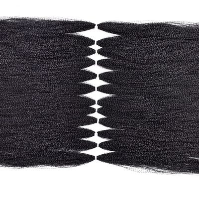 12 Packs 270 Strands per Bag Crystal Flash Line Fly Fishing Tying Material Dry Flies Multiple Colors (17- Black -12packs)
